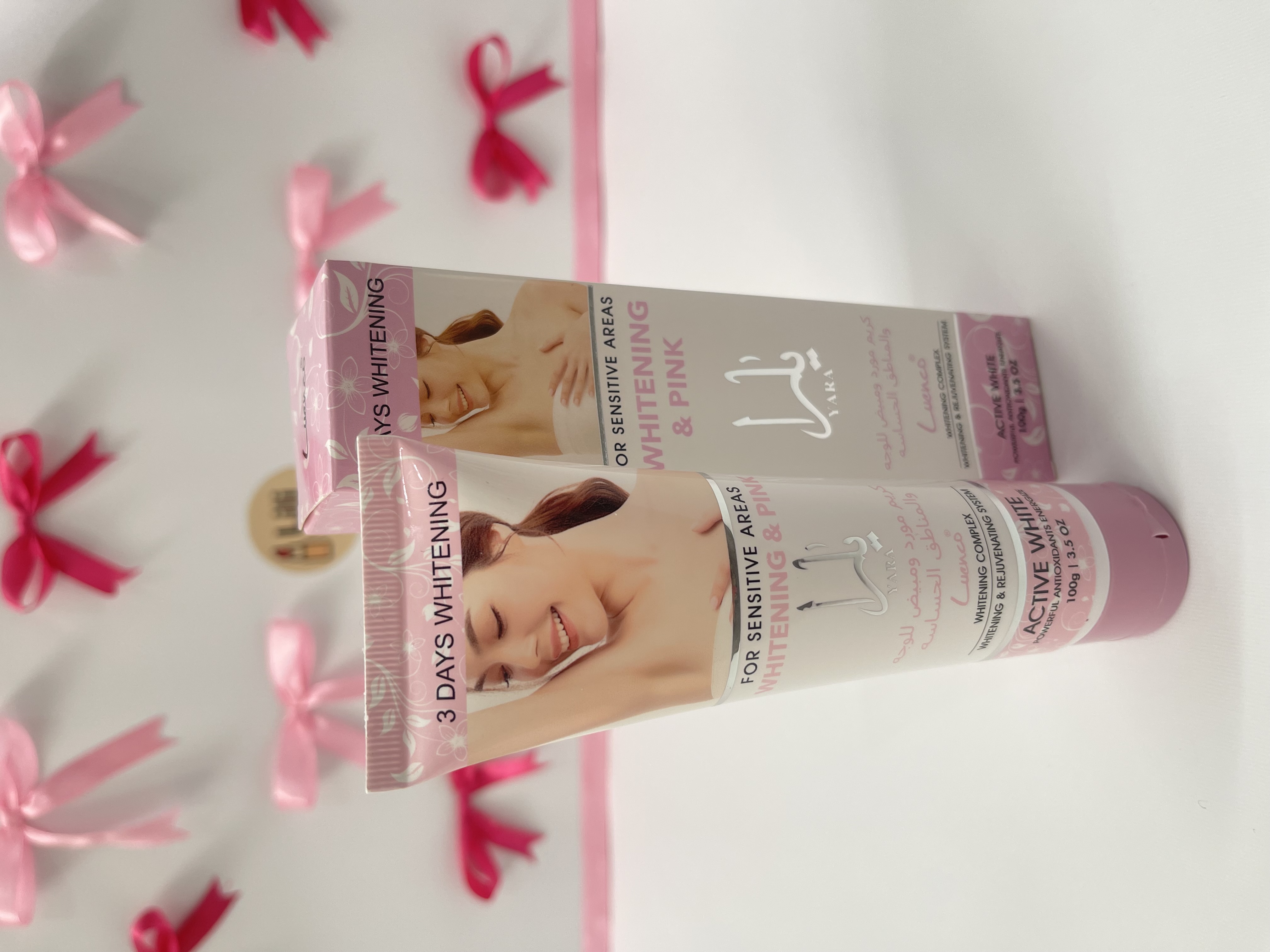 صورتی کننده و سفید کننده بدن و نواحی حساس یارا