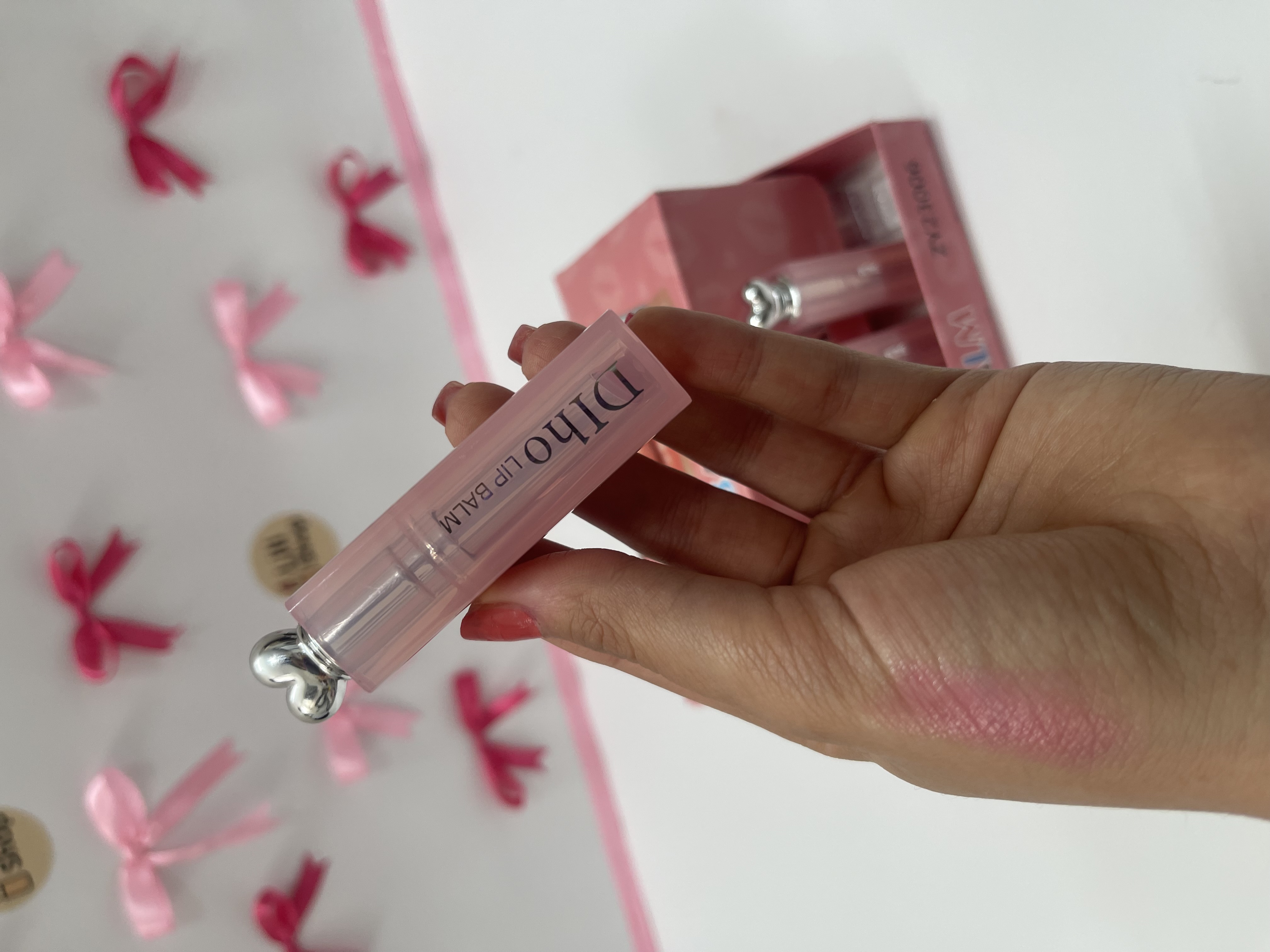 بالم لب طرح Dior